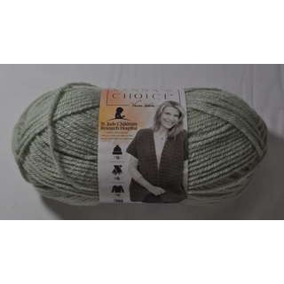 Lion Brand Vanna's Choice 860-178AC Sea Glass Indhold:100% akryl Vægt/Indhold:100 g = 170 meter Anbefalede pinde:5.50 mm Strikkefasthed:10 x10 cm = 16 m x 22 p Vask:Maskinvask max 40°C.