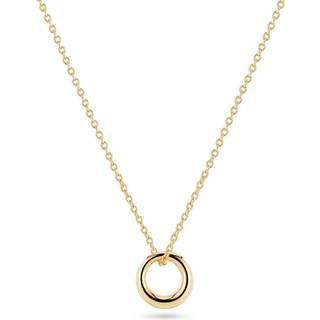 Selene Halskæde, Gold Plated, 45 cm