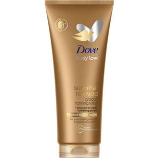 Dove Summer Revived Selvbruner mælk  til ansigt og krop Skygge Medium to Dark 75 ml - 75 ml