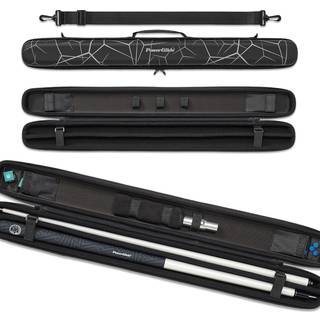 PowerGlide Snooker Svartur Noir 2 piece Cue Case