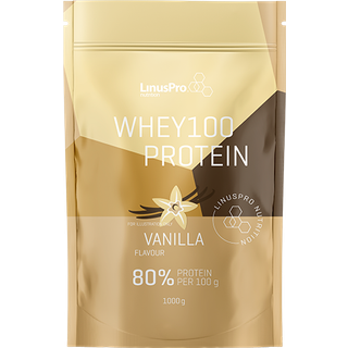 LinusPro Nutrition PURE WHEY100 - Vanilje (1 kg)