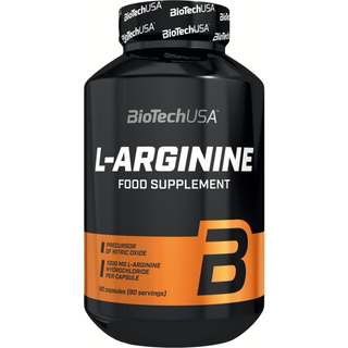 L-Arginin, 90 kapsler, BioTech USA