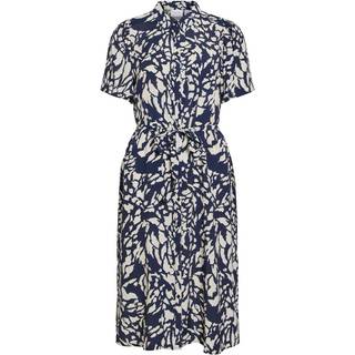 Vilullu S/S KNEE SHIRT DRESS K