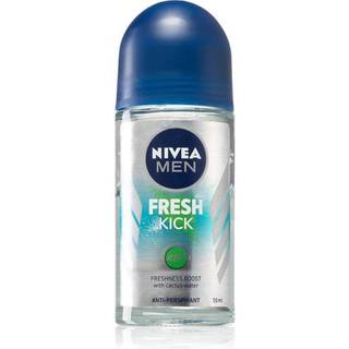 NIVEA MEN Fresh Kick Antiperspirant Roll-On til mænd 50 ml - 50 ml