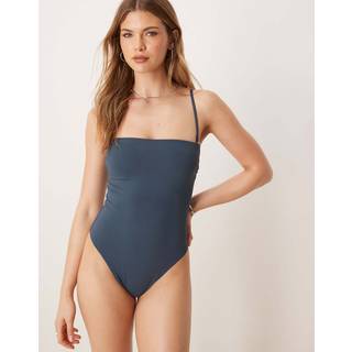 Bandeau Swimsuit - CK Essentials - Black - 2XL
