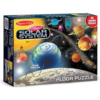 Melissa & Doug Gulvpuslespil Solsystemet 48 Brikker