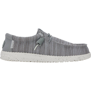 HeyDude Wally Stretch Sox Sneaker Herrer størrelse 45 farve grå