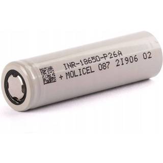 Molicel INR18650-P26A Batteri 3.6V 2600mAh Li-ion 35A