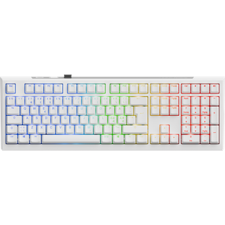 Ducky One X Fullsize Trådløst Gaming Tastatur - Hvid