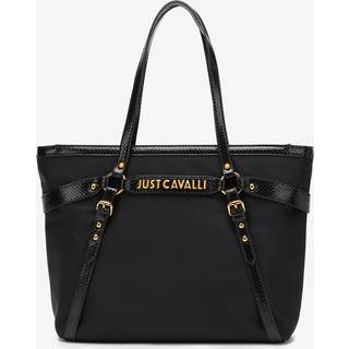 Just Cavalli Foulard Cage Style 4 Shopper taske sort