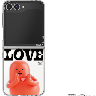 Samsung Sticky Monster Lab Slim Case for Galaxy Z Flip6 Red