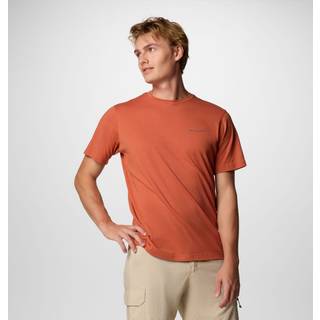 Columbia Thistletown Hills Short Sleeve Funktionsshirt Herrer størrelse S farve rød