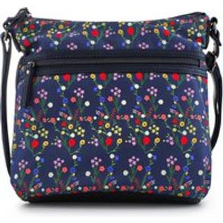 Pavers Pavers Navy Floral Print Cross-Body Bag