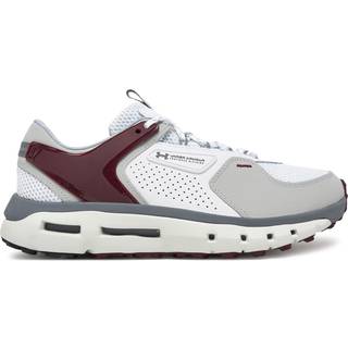 Under Armour Summit Trek Men's Shoes White / Distant Gray / Dark Maroon 47