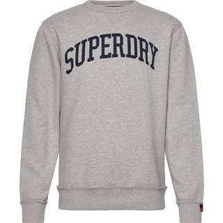 Superdry Superdry Grey Marl Athletic Essential Loose Fit Hoodie