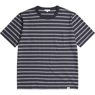 Norse Projects Holger Sailor Stripe T Shirt Navy