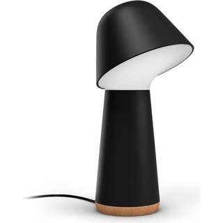 Philips Vågn op og Gå i seng lys Twilight sengebordslampe, sort