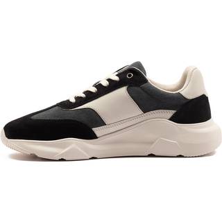 Off The Hook Off The Hook Blue Collins Casual Lace-Up Leather Trainers