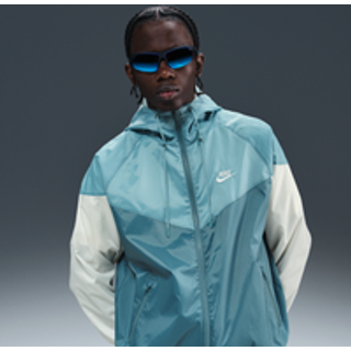 Nike Sportswear Windrunner-jakke med hætte til mænd - blå - XXL