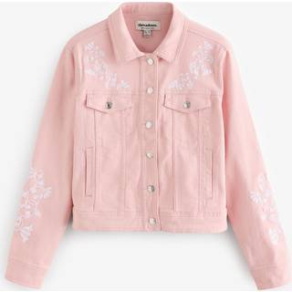 Threadbare Broderet Stræk DenimjakkeEU 44 (UK 16)
