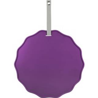 Opslagstavle Funky Wave i magnetisk metal Ø51cm lilla