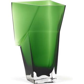 Serax Vases - 'Dunk 8' vase, green in green glass