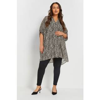 Yours Curve Oversized Gathered Cuffed SkjorterEU 46 (UK 18)
