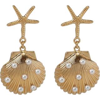 Bibi Bijoux Guld Tone Seaside ØreringeEn