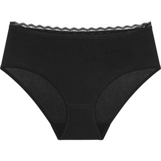 Triumph Feel Of Cotton Midi Brief - Black - 44