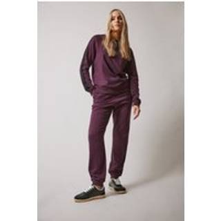 Lts Tall Burgundy Red Side Stripe Cuffed Joggers Size Ex Long > 20 - Ex Long 20