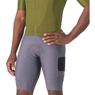 Castelli Unlimited Cargo Bibshort Cykelbukser Herrer størrelse M farve grå