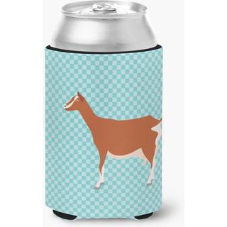 """" Carolines skatte Toggenburger Goat Blue Check Dekorativ kan hugger flerfarvet """"