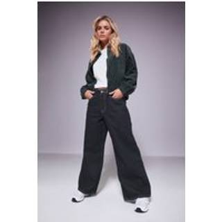PixieGirl Petite 100% Bomuld Fløjl Bomber JakkeEU 44 Petite (UK 16 P)