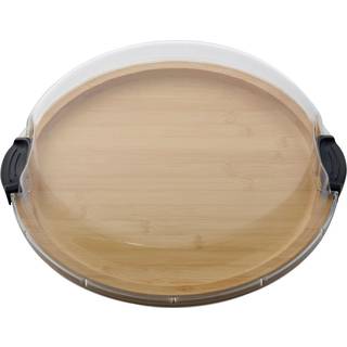 Serveringsbræt, med låg, bambus, 35,5 cm, &#34;Farberware&#34; - Kitchen Craft
