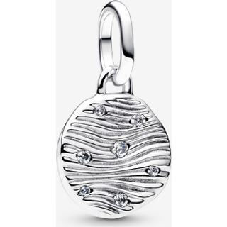 Pandora Charm - Gravierbares Mini-Medaillon - 793860C01 - silber