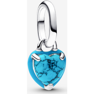 Pandora Charm - Heart - 793827C01 - türkis