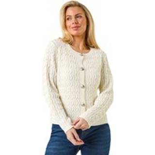 Roman Roman Petite Cable Knit Cardigan