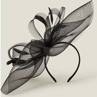 Accessorize Accessorize Black Large Rhea Crin Fascinator