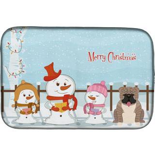 """" Caroline's Treasures BB2457DDM Dish Drying Mat 14 """" """" X 21 """" ""Christmas Carolers"" ""