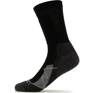 Stoic Merino Trekking Crew Socks Vandresokker størrelse 45-47 farve sort