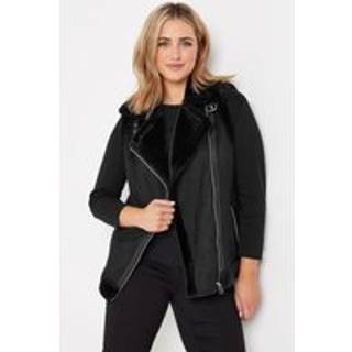 M & Co M & Co Black Aviator Gilet