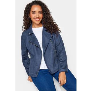 M & Co M & Co Blue Suede Jacket