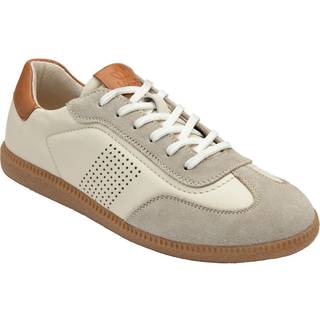 Lotus Lotus Natural Leather and Suede Trainers