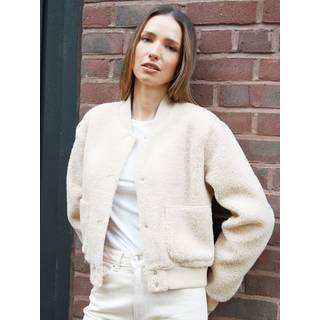 Threadbare Teddystof Bomber JakkeMiddel