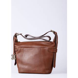 Lakeland Leather Lakeland Leather Brown Newby Cross-Body Bag