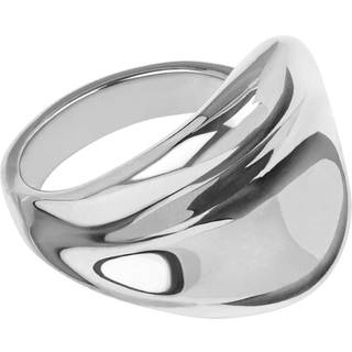 Amazon Essentials Chunky Modern Silver Stating Ring for Women in White Color High Polish Størrelse 7 Sølv 7