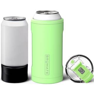 Brate Hopsulator Trio 3-i-1 Isoleret kan køligere til 12 oz / 16 oz dåser 100% lækagebeskyttet tumbler med låg | Isoleret til øl soda og energid