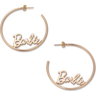 Barbie Script Logo Hoop ?reringe (Rose Gold)
