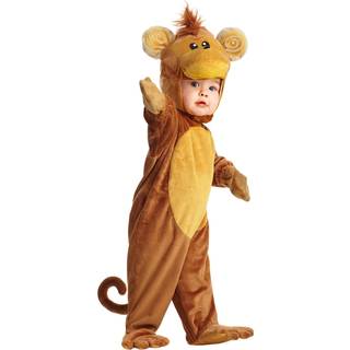 Toddlers søde abe -kostume til Halloween og klæd dig op - abe