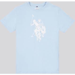 U. S. Polo Assn U. S. Polo Assn Blue Double Horsemen Graphic Print T-Shirt